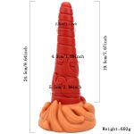 Red Devils Liquid Silicone Butt Plug - E - Image 4