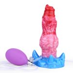 Squirting & Inflatable Monster Dildo - B