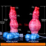 Squirting & Inflatable Monster Dildo - F - Image 2