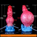 Squirting & Inflatable Monster Dildo - G - Image 2