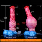 Squirting & Inflatable Monster Dildo - H - Image 2