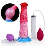 Squirting & Inflatable Monster Dildo - J - Image 6
