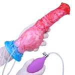 Squirting & Inflatable Monster Dildo - J - Image 11