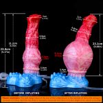 Squirting & Inflatable Monster Dildo - K - Image 2