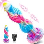 Monster Thrusting Knotted Dildo Vibrator - Image 7
