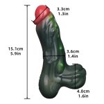 Testicle Monster Dildo Vibrator - 01