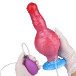 Squirting Inflatable Fantasy Dildo - Wolf - Image 8