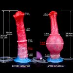 Squirting Inflatable Fantasy Dildo - Horse - Image 10