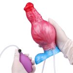 Squirting Inflatable Fantasy Dildo - Wild Wolf - Image 7