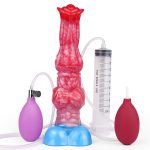 Squirting Inflatable Fantasy Dildo - Horse Dick - Image 6