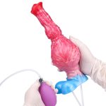 Squirting Inflatable Fantasy Dildo - Horse Dick - Image 7