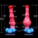 Squirting Inflatable Fantasy Dildo - Horse Dick - Image 3