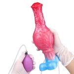 Squirting Inflatable Fantasy Dildo - Alien - Image 7