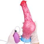 Squirting Inflatable Fantasy Dildo - Realistic - Image 7