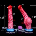 Squirting Inflatable Fantasy Dildo - Realistic