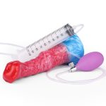 Squirting Inflatable Fantasy Dildo - Pony - Image 9