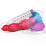 Squirting Inflatable Fantasy Dildo - Wolf Dick - Image 9