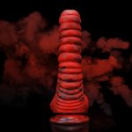 Lava Demon Thick Thred Silicone Dildo