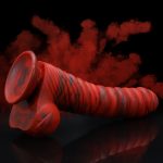 Lava Demon Thick Thred Silicone Dildo - Image 2