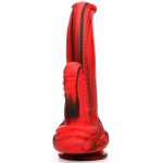 Red Double Dildos with Suction Cup - Image 7