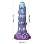 Pearlescent Color Anal Dildo
