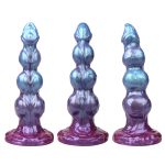 Pearlescent Color Dog Anal Beads - Image 6