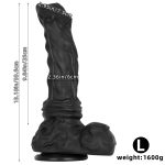 Big Dark Fantasy Dildo - Image 2