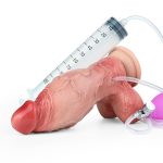 Squirting Inflatable Realistic 16.5cm Dong