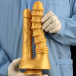 Twin Realistic Silicone Double Dildo - Image 7