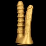 Twin Realistic Silicone Double Dildo - Image 8