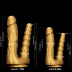 Double Penetration Silicone Twin Dildo - Image 10