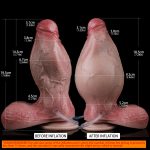 Squirting Inflatable Realistic Skin Lifelike Dildo - Image 4