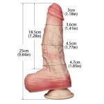 Dual Density Realistic 25 cm Dong - Image 3