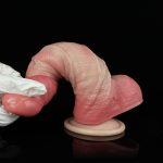 Dual Density Realistic Skin 17.5 cm Dildo - Image 11