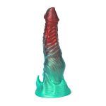 Ghostly Crimson Red Green Fantasy Dildo - Image 8