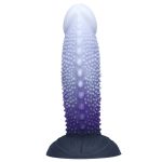 Burr Gradient Color Realistic Dildo - Image 4