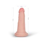 6" Knight Cock 3D Triple Density Dildo - Image 3