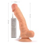 10" Mr. Rude Buzzer Vibrating Realistic Dildo - Image 4