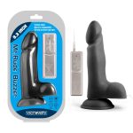 8.3" Mr. Rude Buzzer Vibrating Realistic Dildo With Controller - Image 2