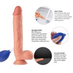 10.2" Realistic Ejaculating Dildo - Image 5