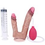 Dual-layer Double Side Squirting Dildo 8.27 Inches - Image 6