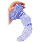 Knotted Realistic Jelly PVC Dildo - Image 4