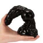 Knotted Realistic Jelly PVC Dildo - Image 5
