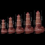 Spherical Lifelike Dildo