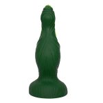 Green Fantasy Silicone Butt Plug - Image 4