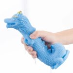Blue Dragon Silicone Dildo