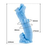 Blue Dragon Silicone Dildo - Image 4