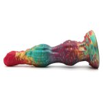 Dog Rainbow Knot Dildo - Image 9