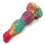 Dog Rainbow Knot Dildo - Image 4