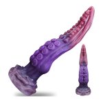Purple Silicone Tentacle Dildo 10 Inches - Image 6